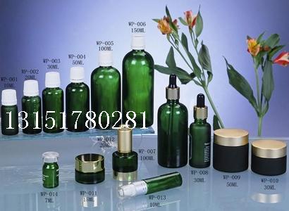 供应蓝色精油瓶，棕色酱油瓶，绿色精油瓶，电化铝瓶盖，滴灌